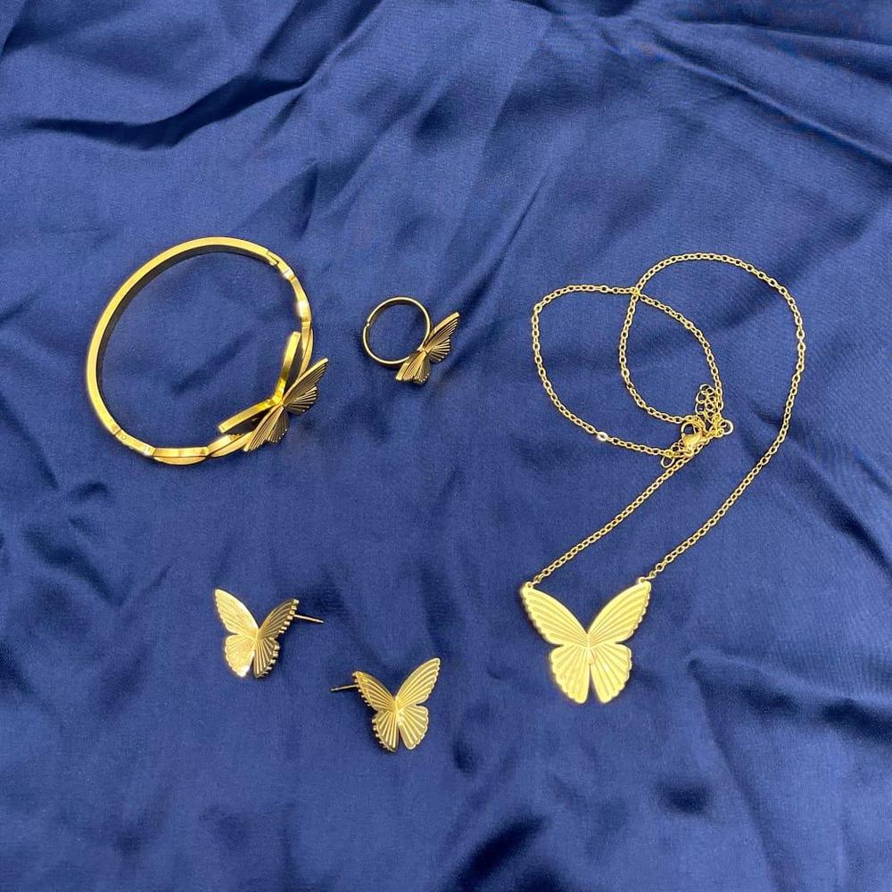 Gold Plated Necklace Set