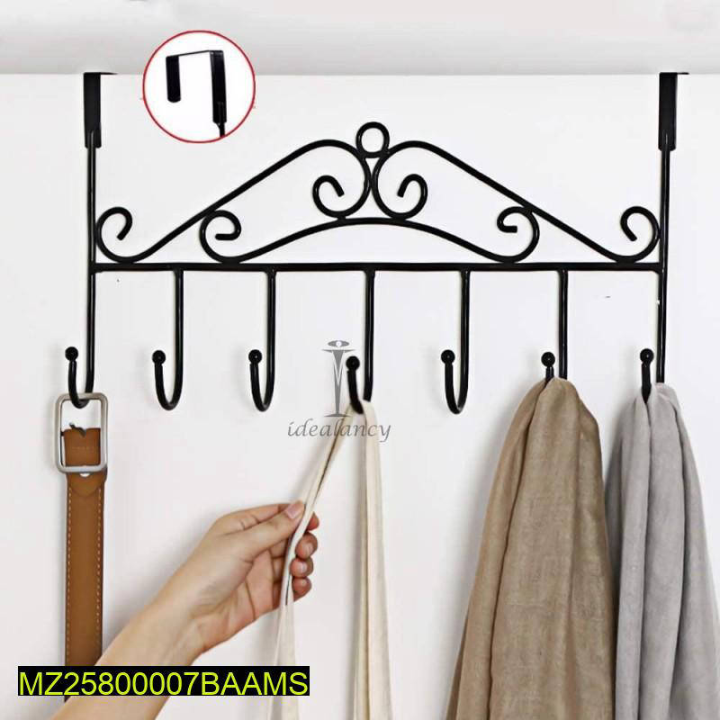 Door Metal hanger With 07 Hooks