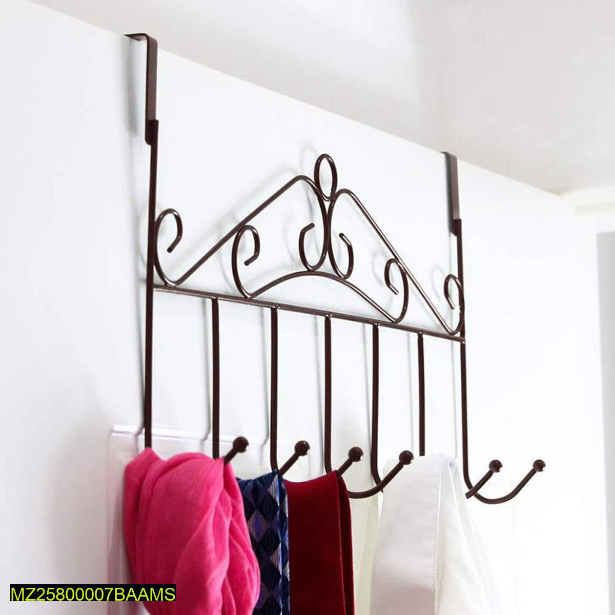 Door Metal hanger With 07 Hooks